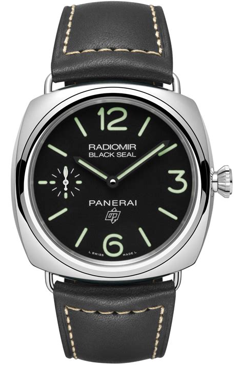 panerai radiomir black seal platinum|Panerai radiomir black seal ceramic.